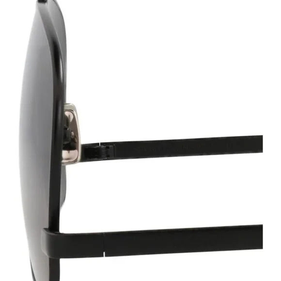 Saint Laurent Womens Aviator Black Black Black Fashion Designer Eyewear